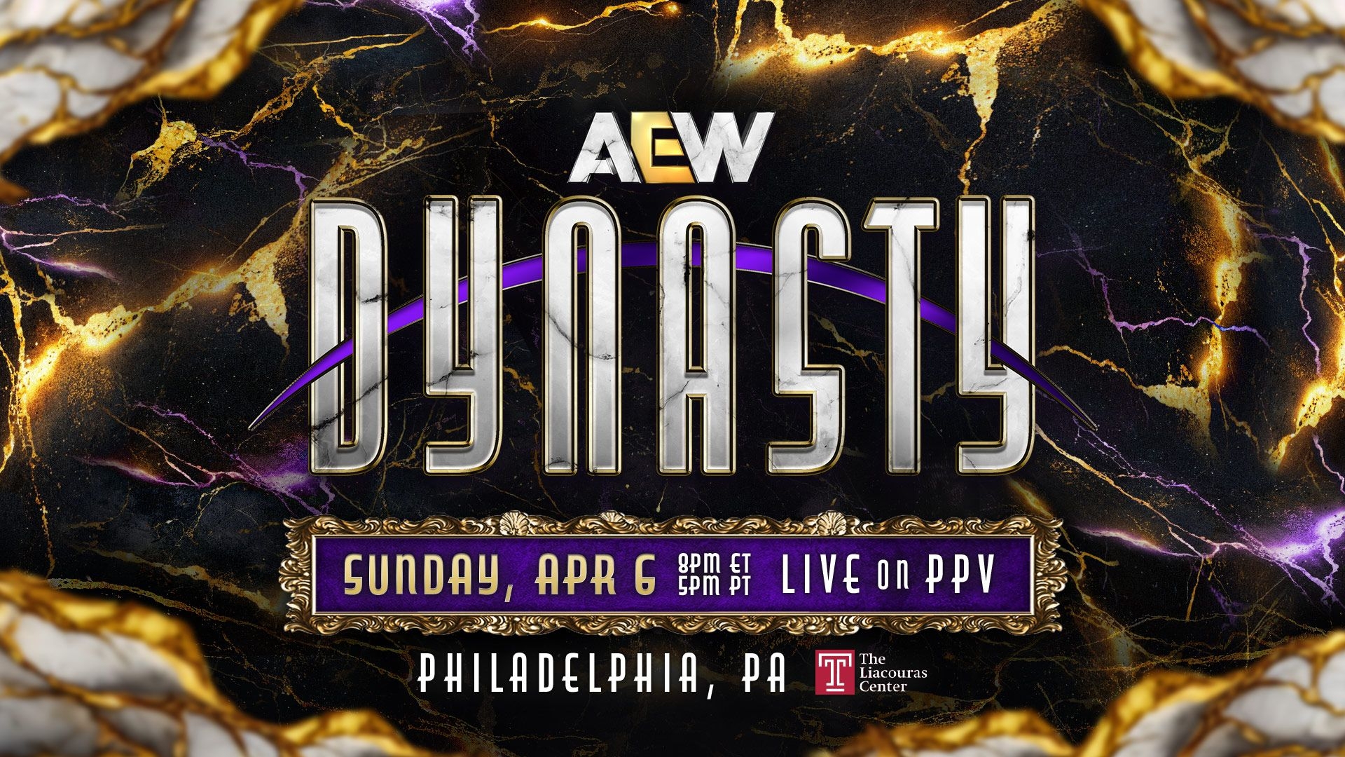 AEW Dynasty, live Sunday, April 6, 2025 on Pay-Per-View with Spectrum TV.