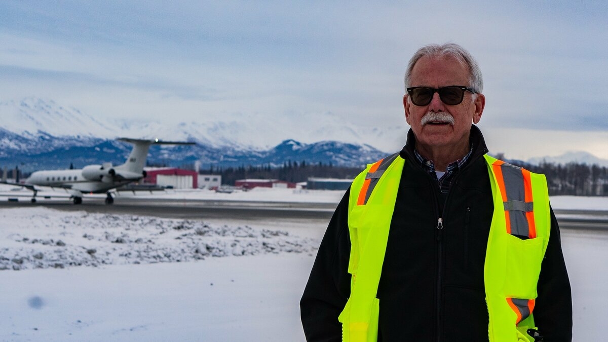 Ice Airport Alaska