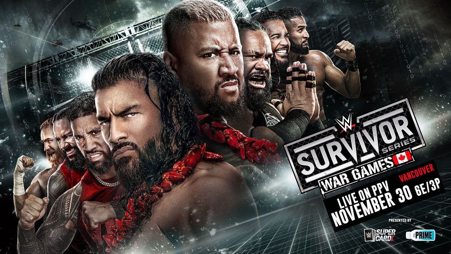 The Bloodline battles inside WarGames at WWE Survivor Series: WarGames, live Saturday, November 30, on Pay-Per-View with Spectrum TV.