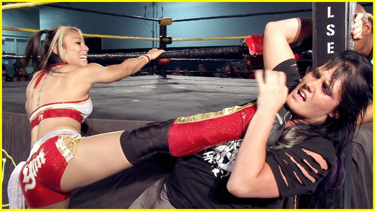 Combat Zone Wrestling Girlz: Chicks Using Nasty Tactics