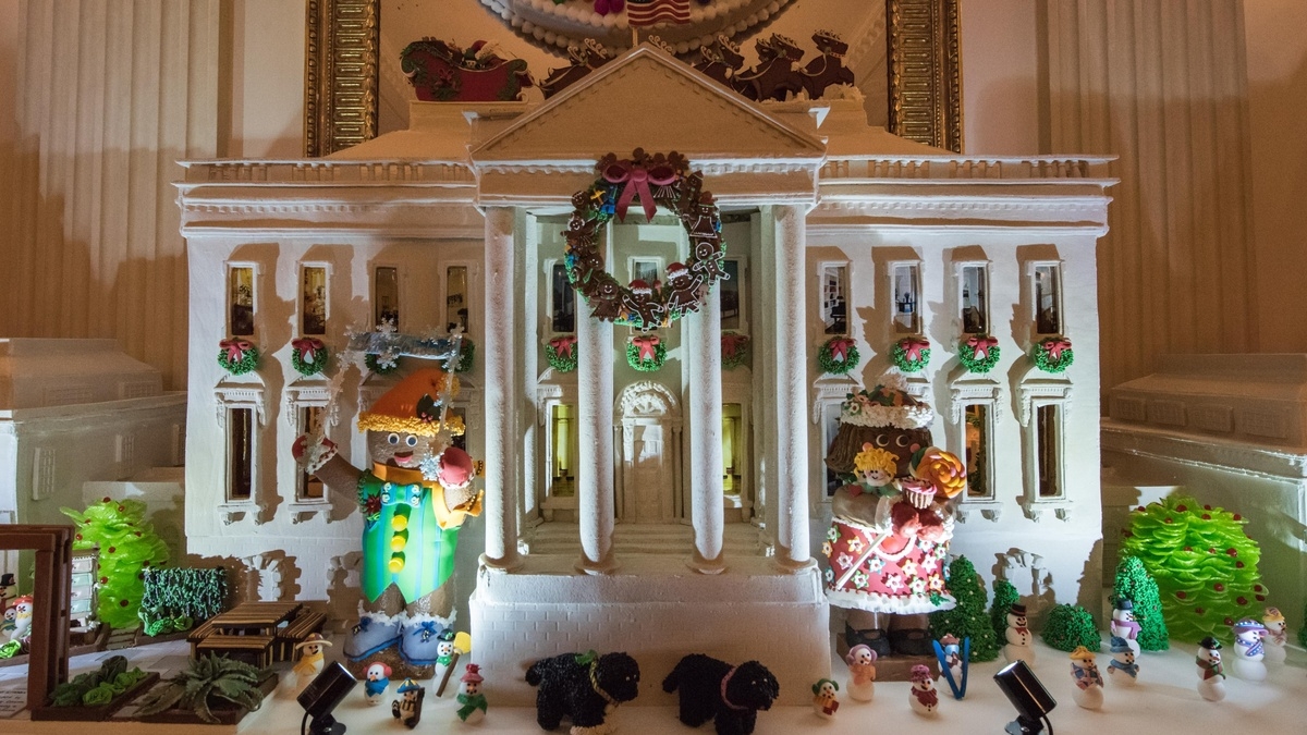 White House Christmas 2024