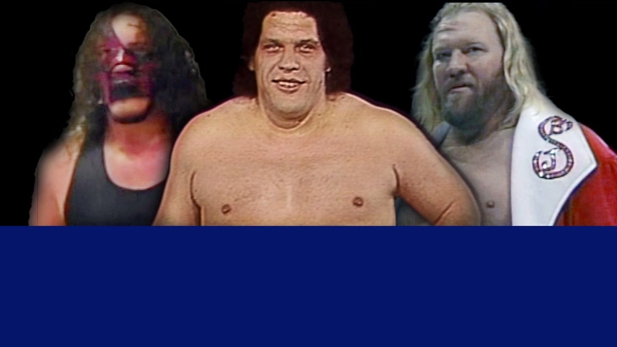 Wrestling Icons Andre the Giant, Big John Stud Monsters!