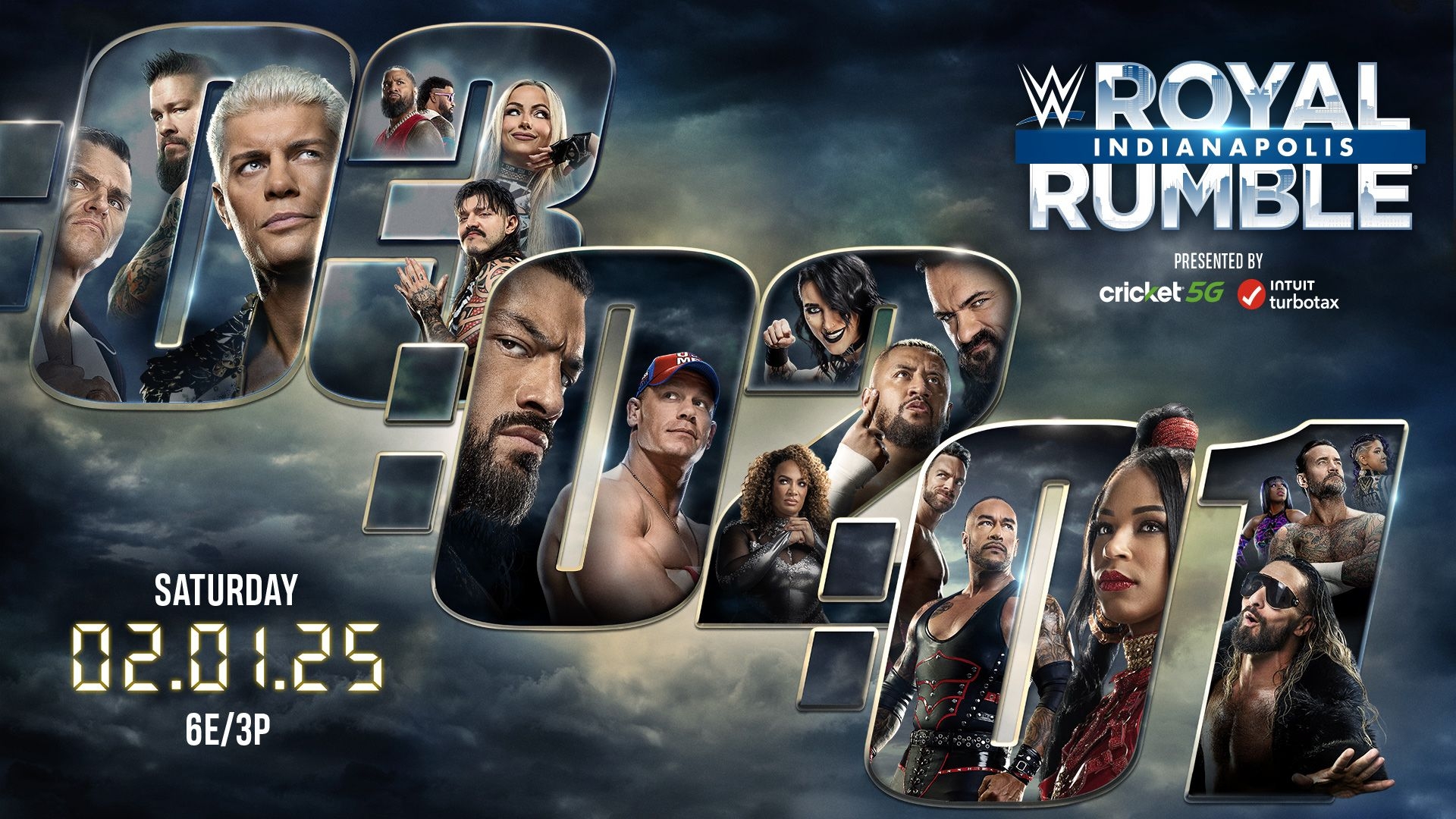 WWE Royal Rumble 2025, live Saturday, February 1 on Pay-Per-View with Spectrum TV.