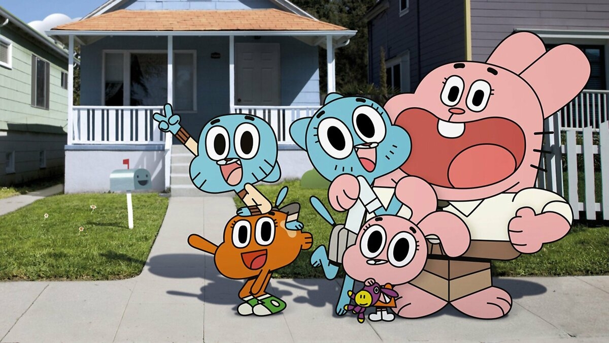 Gumball Watterson's Real House From The Amazing World of Gumball