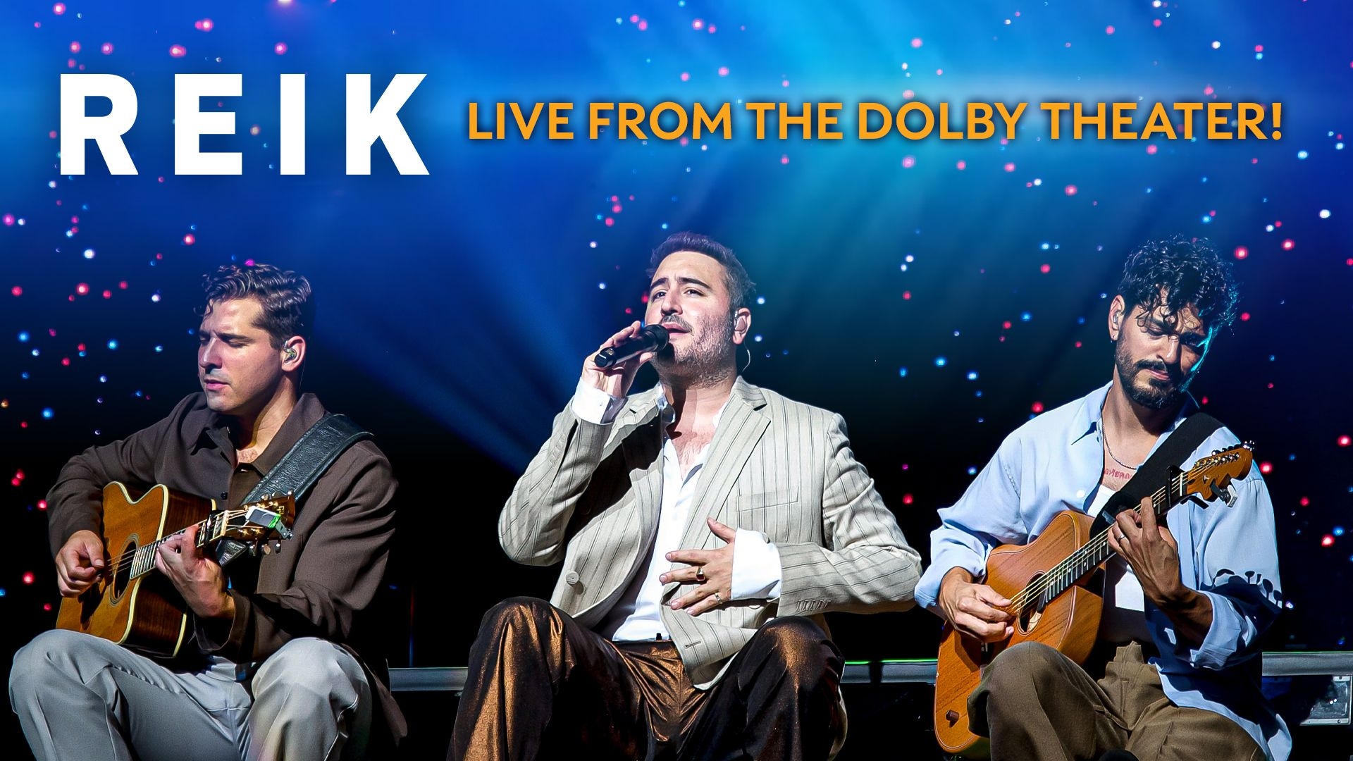 Reik live in concert from the Dolby Theater, on demand exclusively with Spectrum TV.