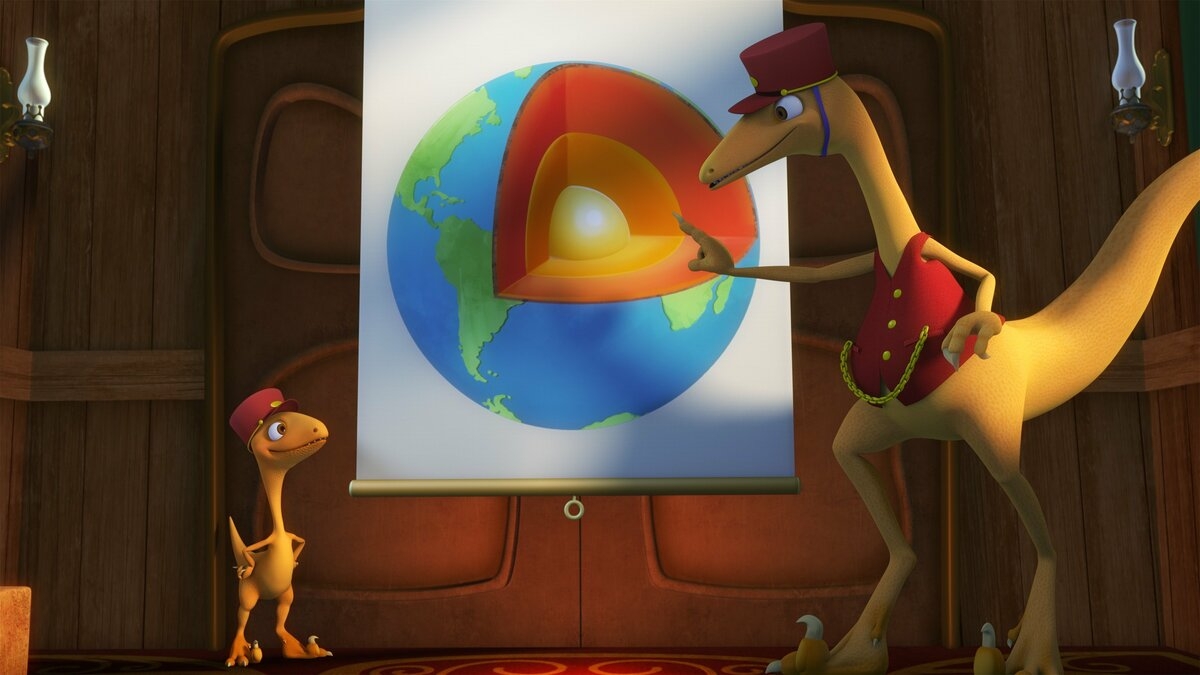Dinosaur Train: What's at the Center of the Earth?